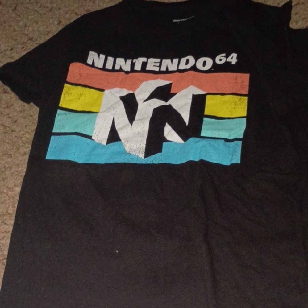 Nintendo Black Graphic Tee